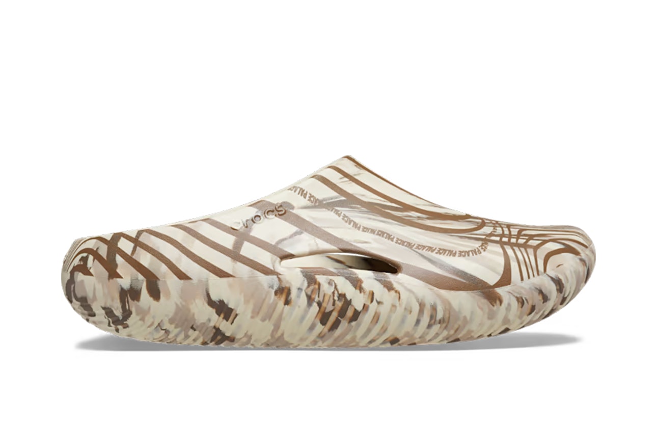 Palace x Crocs Mellow Clogs "Bone"