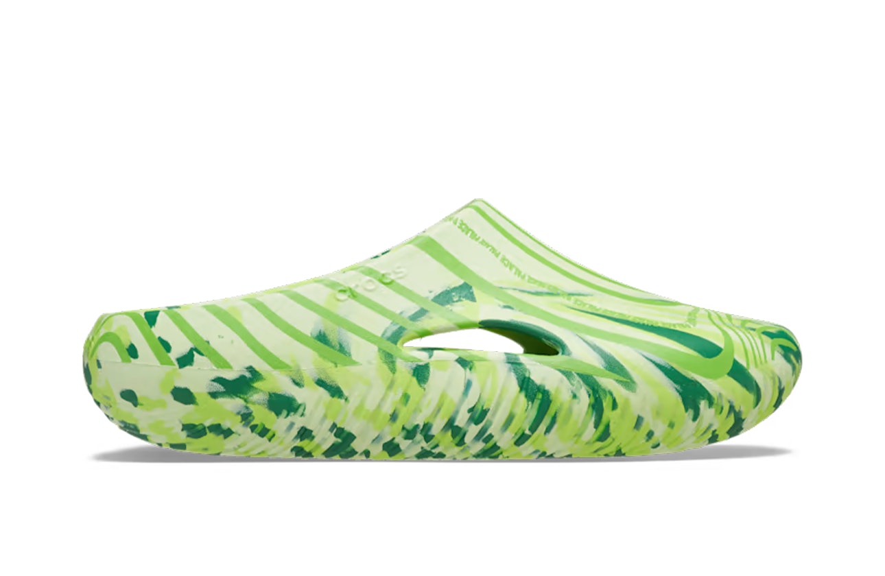 Palace x Crocs Mellow Clogs "Celery"
