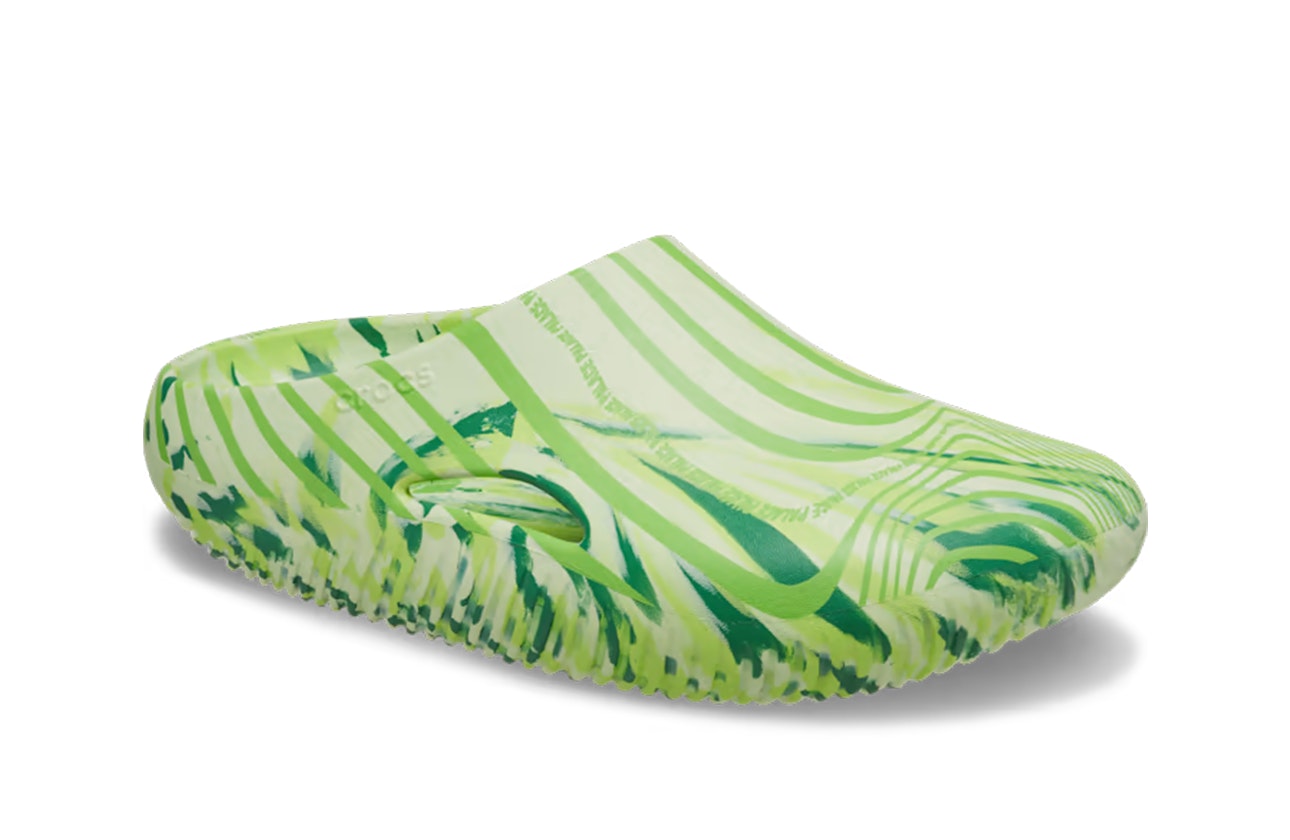 Palace x Crocs Mellow Clogs "Celery"