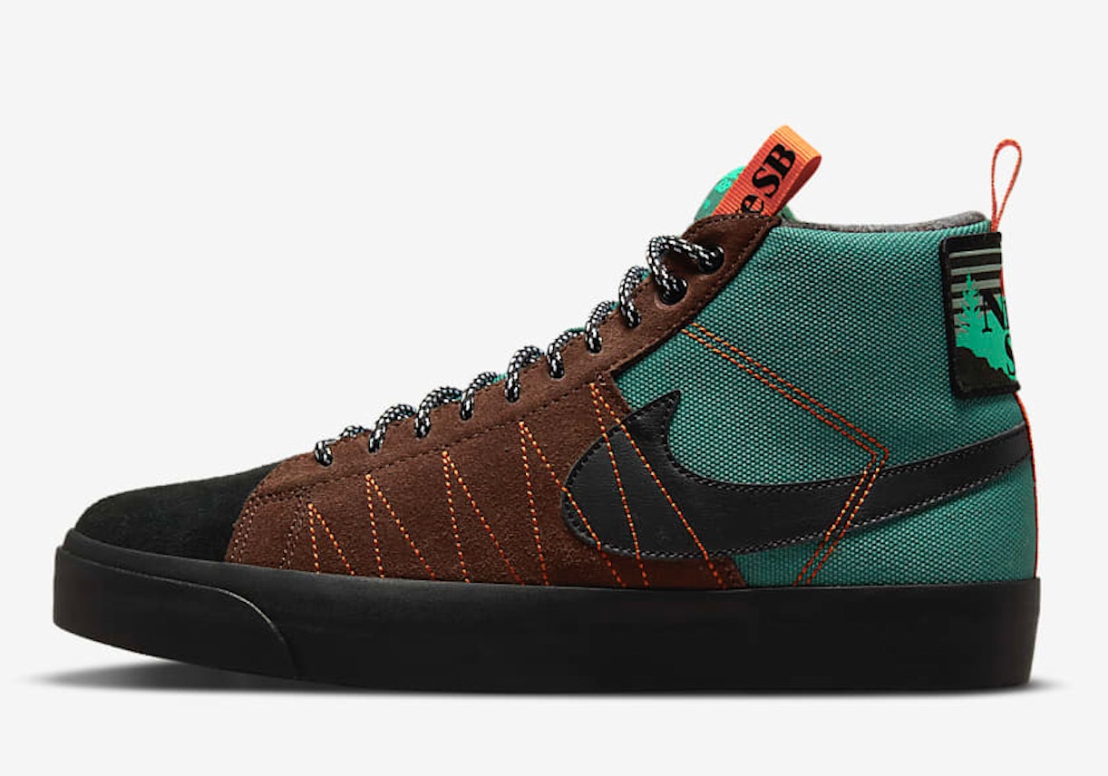 Nike SB Blazer Mid Premium "Acclimate Pack" (Green)