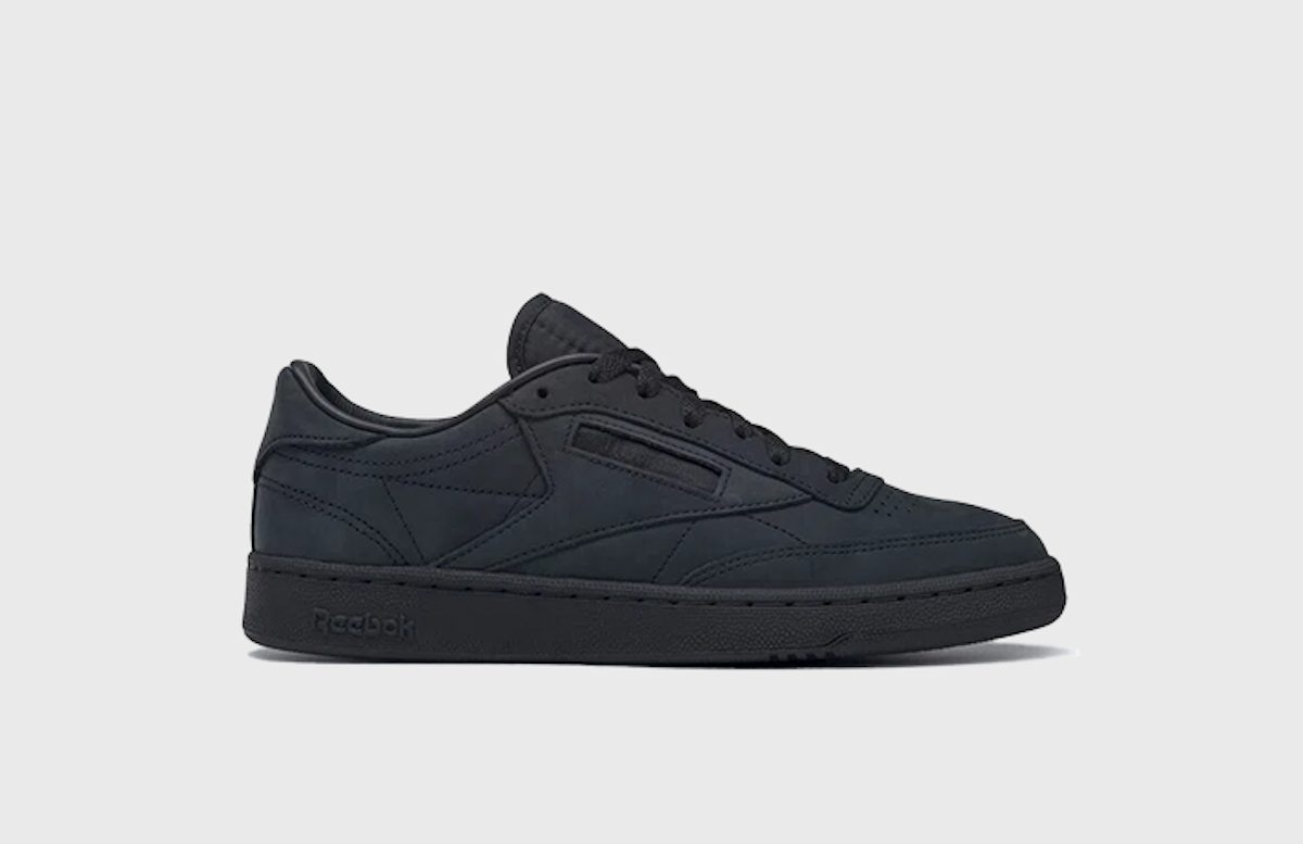 Black reebok club c 85 outlet