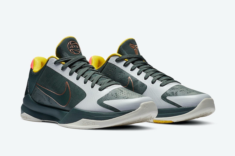 Nike Kobe 5 Protro EYBL "Forest Green"