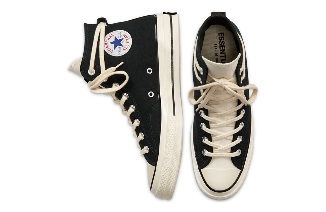 Fear of God x Converse Chuck 70 Hi "ESSENTIALS" (Black)