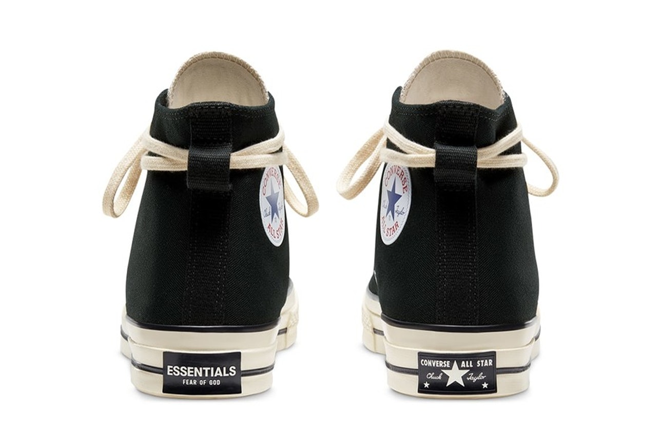 Fear of God x Converse Chuck 70 Hi "ESSENTIALS" (Black)