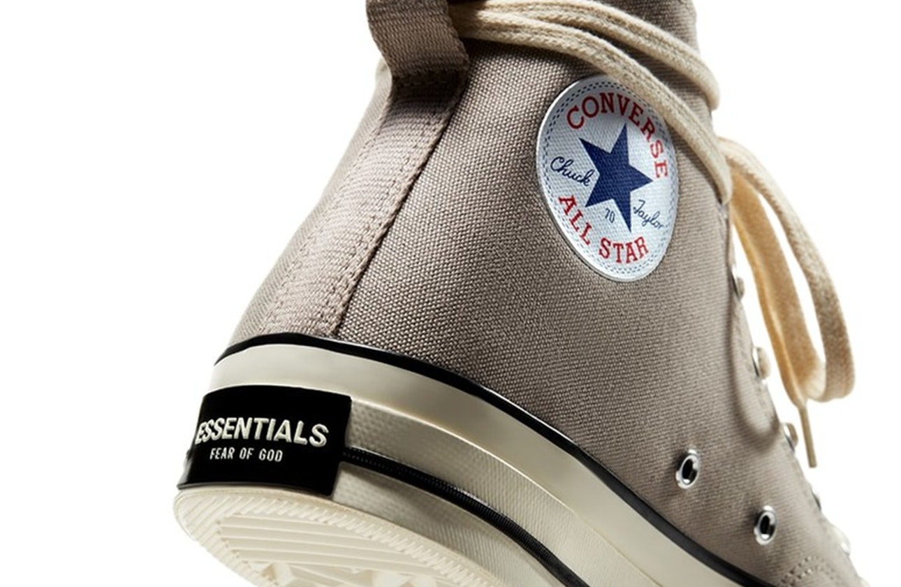 Fear of God x Converse Chuck 70 Hi "ESSENTIALS" (Grey)