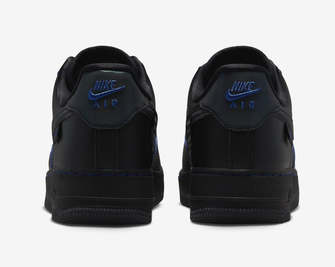 Nike Air Force 1 Low "Black Metallic"