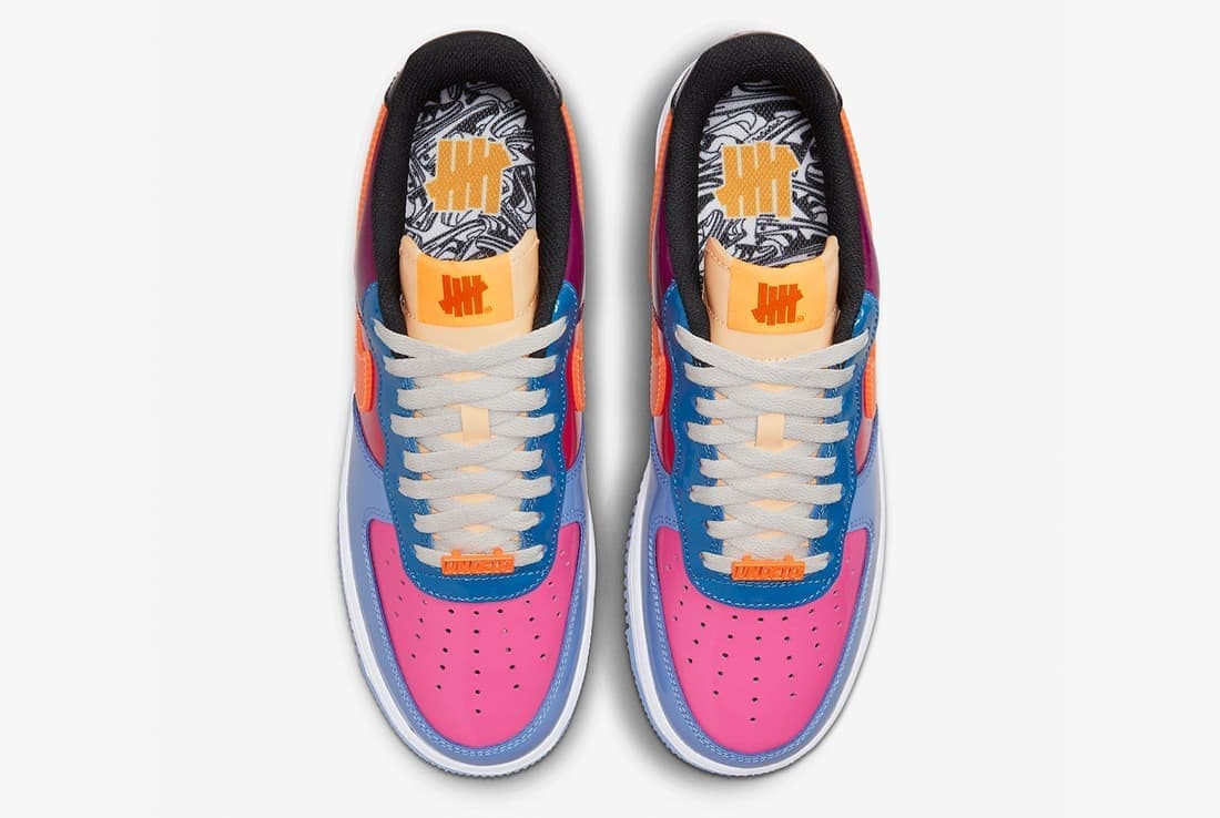 Undefeated x Nike Air Force 1 Low "Multicolor"