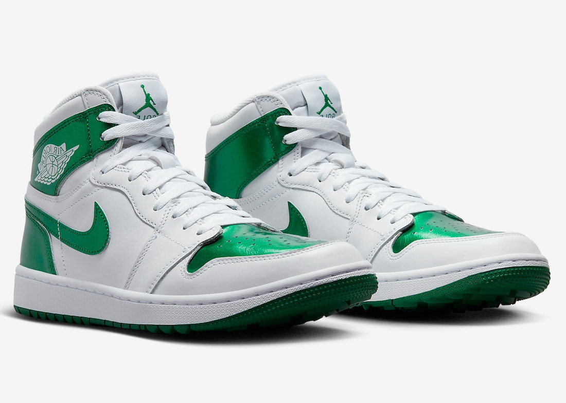 Air Jordan 1 High G "Metallic Green"