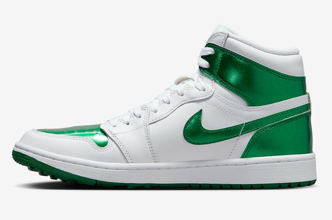 Air Jordan 1 High G "Metallic Green"