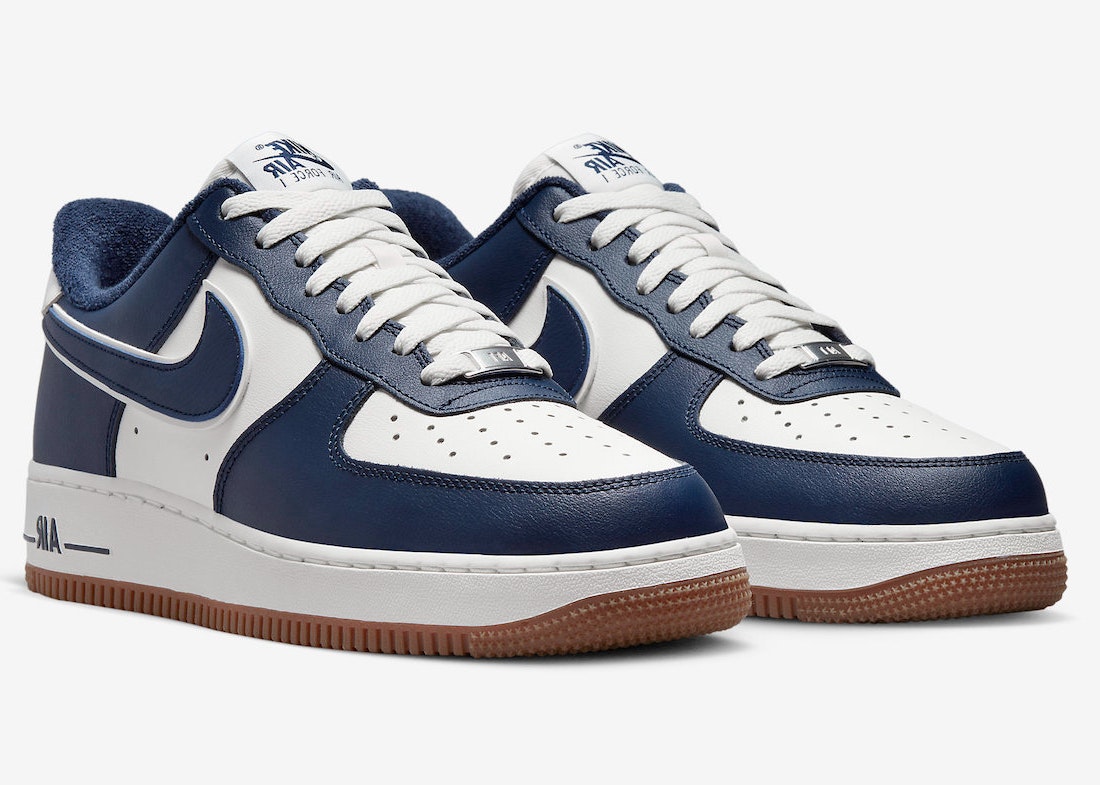 Nike Air Force 1 Low “College Pack” (Navy Blue)