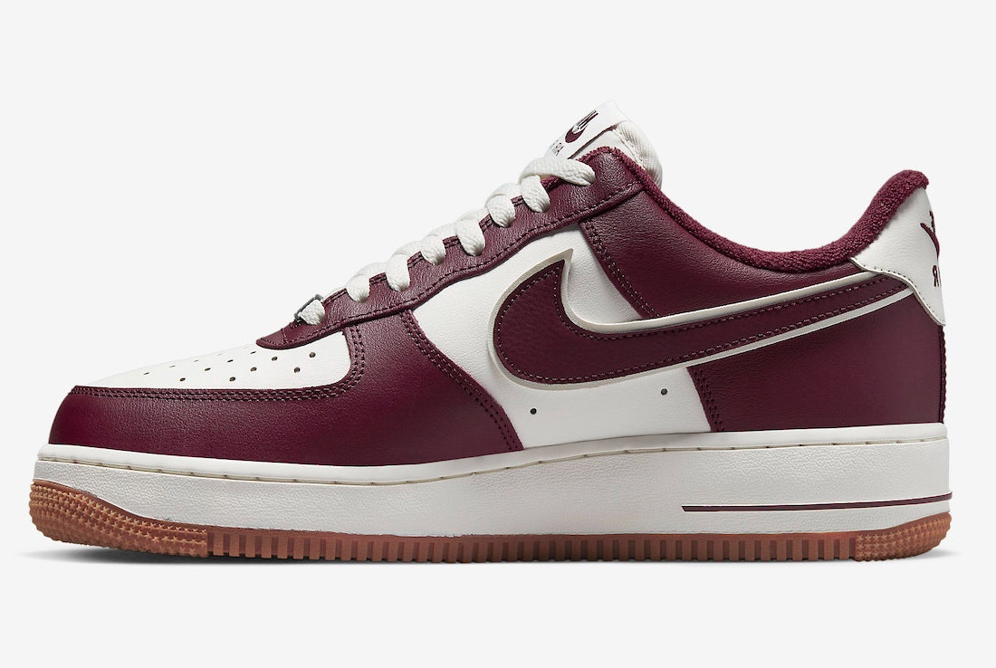 Nike Air Force 1 Low “College Pack” (Bordeaux)