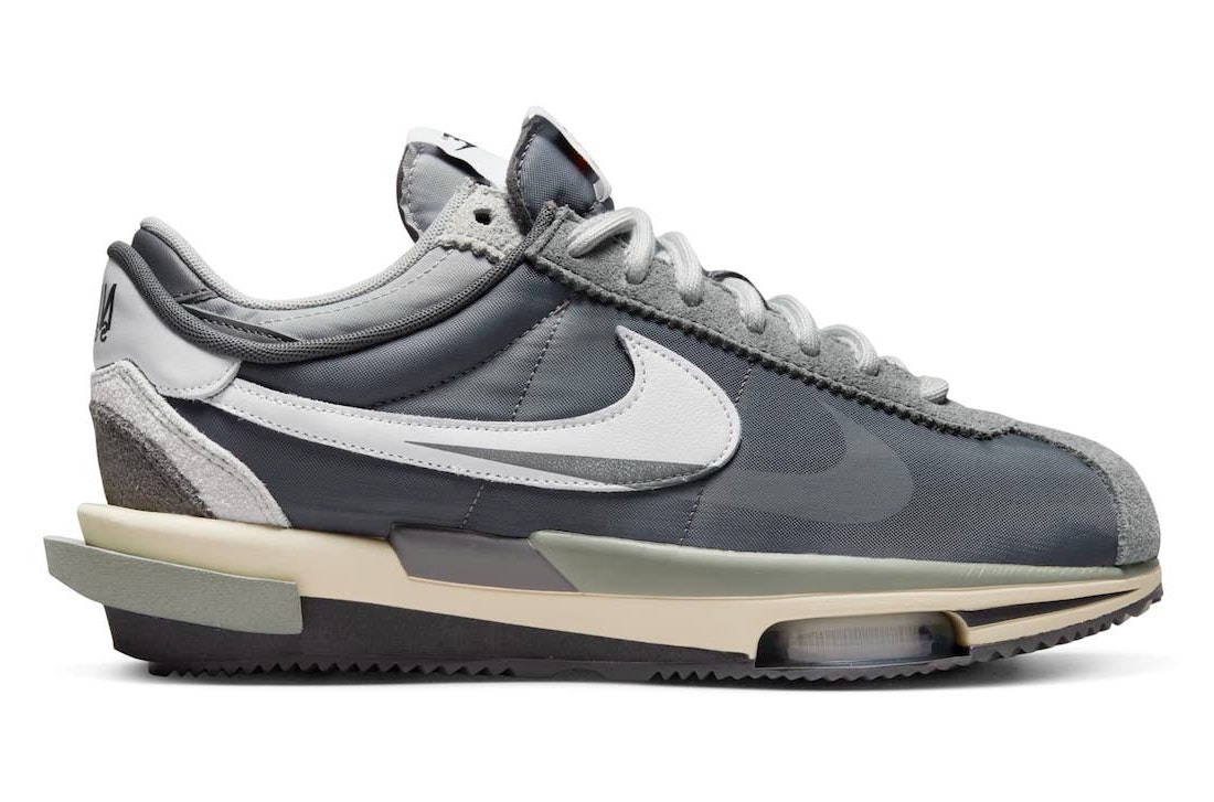 Sacai x Nike Cortez 4.0 "Iron Grey"