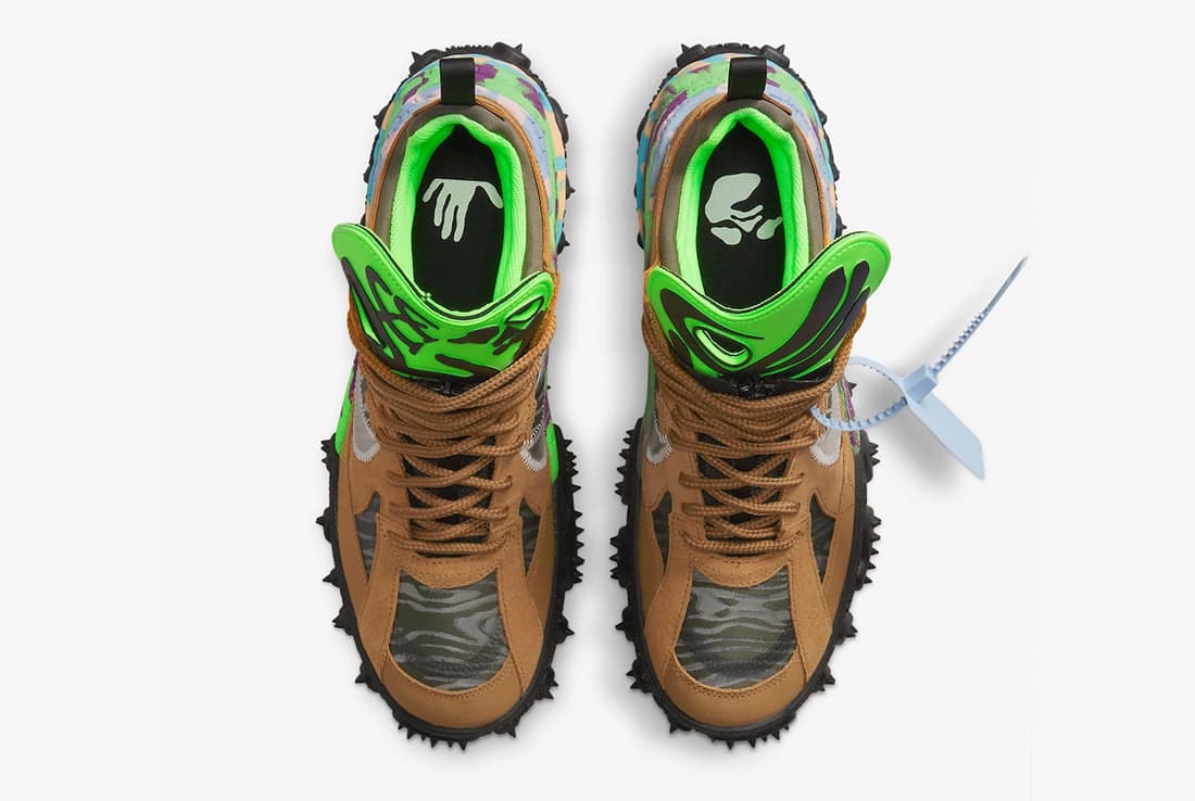 Off-White x Nike Air Terra Forma "Dark Brown"