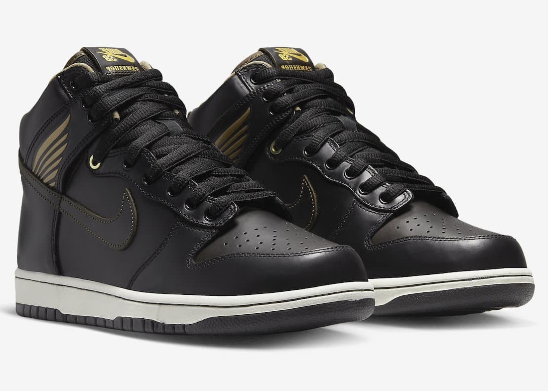 Pawnshop x Nike SB Dunk High "Black Metallic"