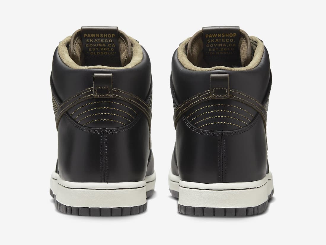 Pawnshop x Nike SB Dunk High "Black Metallic"