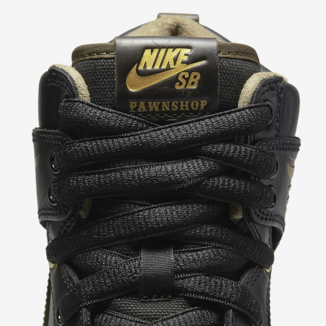 Pawnshop x Nike SB Dunk High "Black Metallic"