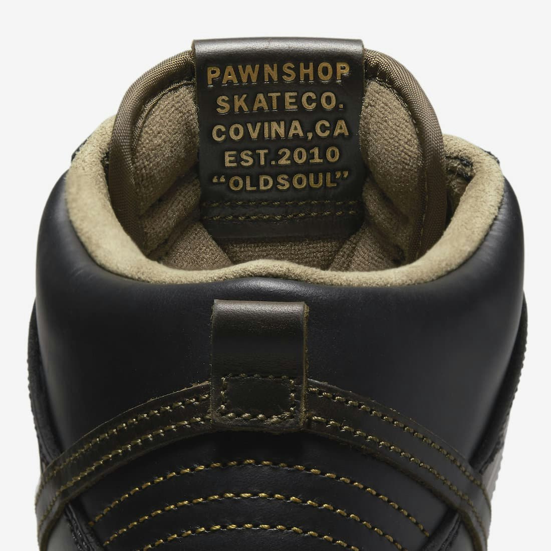 Pawnshop x Nike SB Dunk High "Black Metallic"