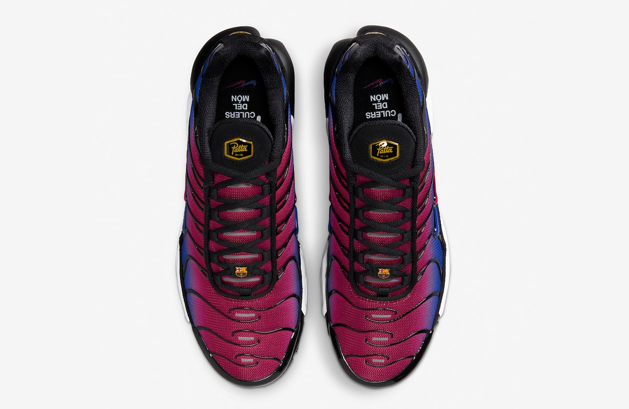 Patta x FC Barcelona x Nike Air Max Plus "Rush Fuchsia"