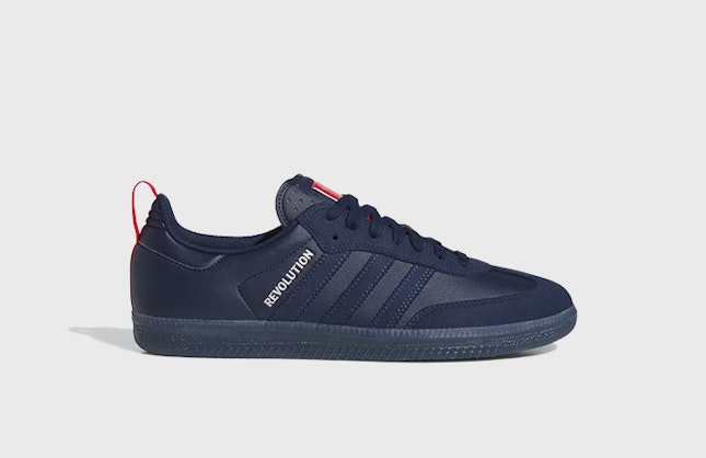 Orchard x New England Revolution x adidas Samba ADV "Night Indigo"