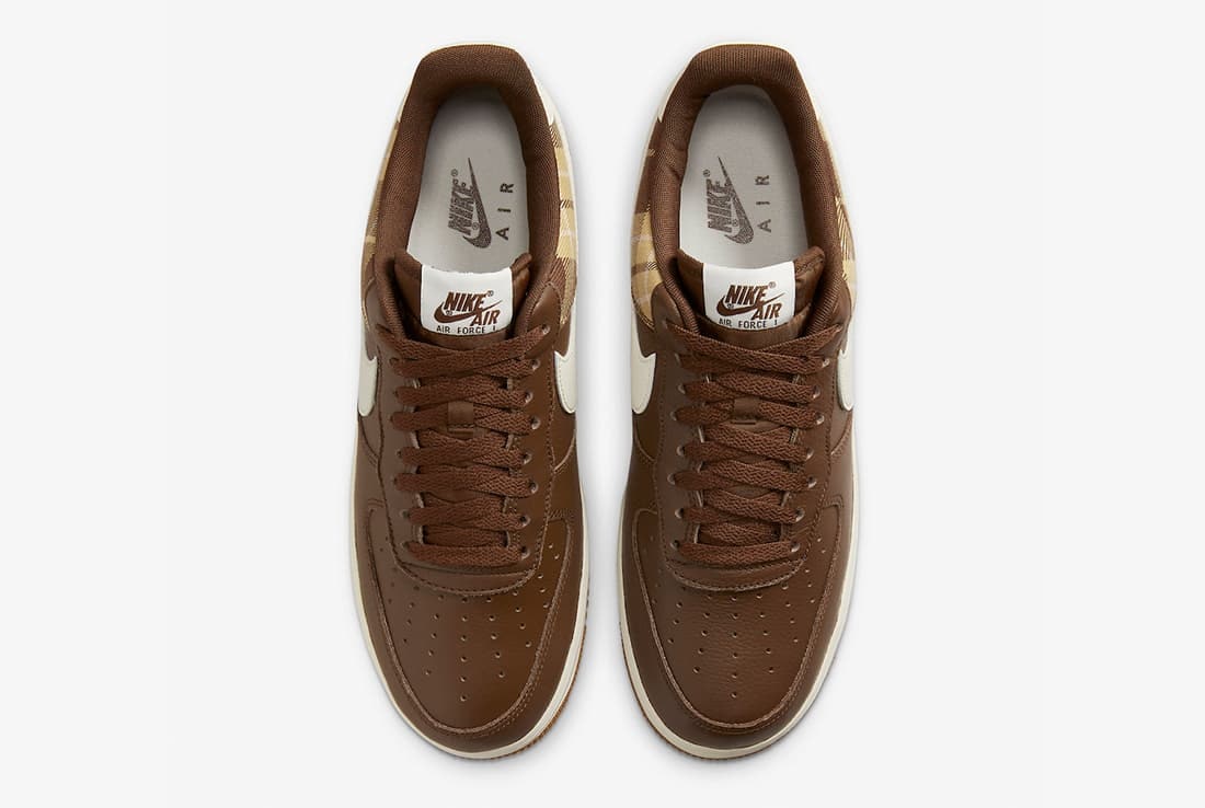 Nike Air Force 1 Low "Brown Plaid"