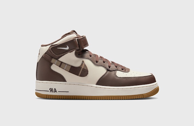 Nike Air Force 1 Mid "Brown Plaid"