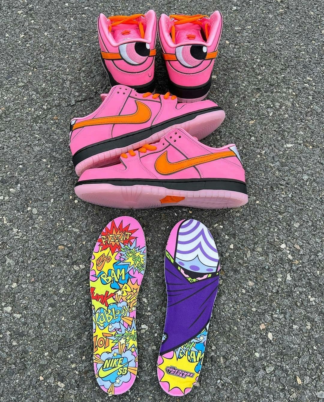 The Powerpuff Girls x Nike SB Dunk Low