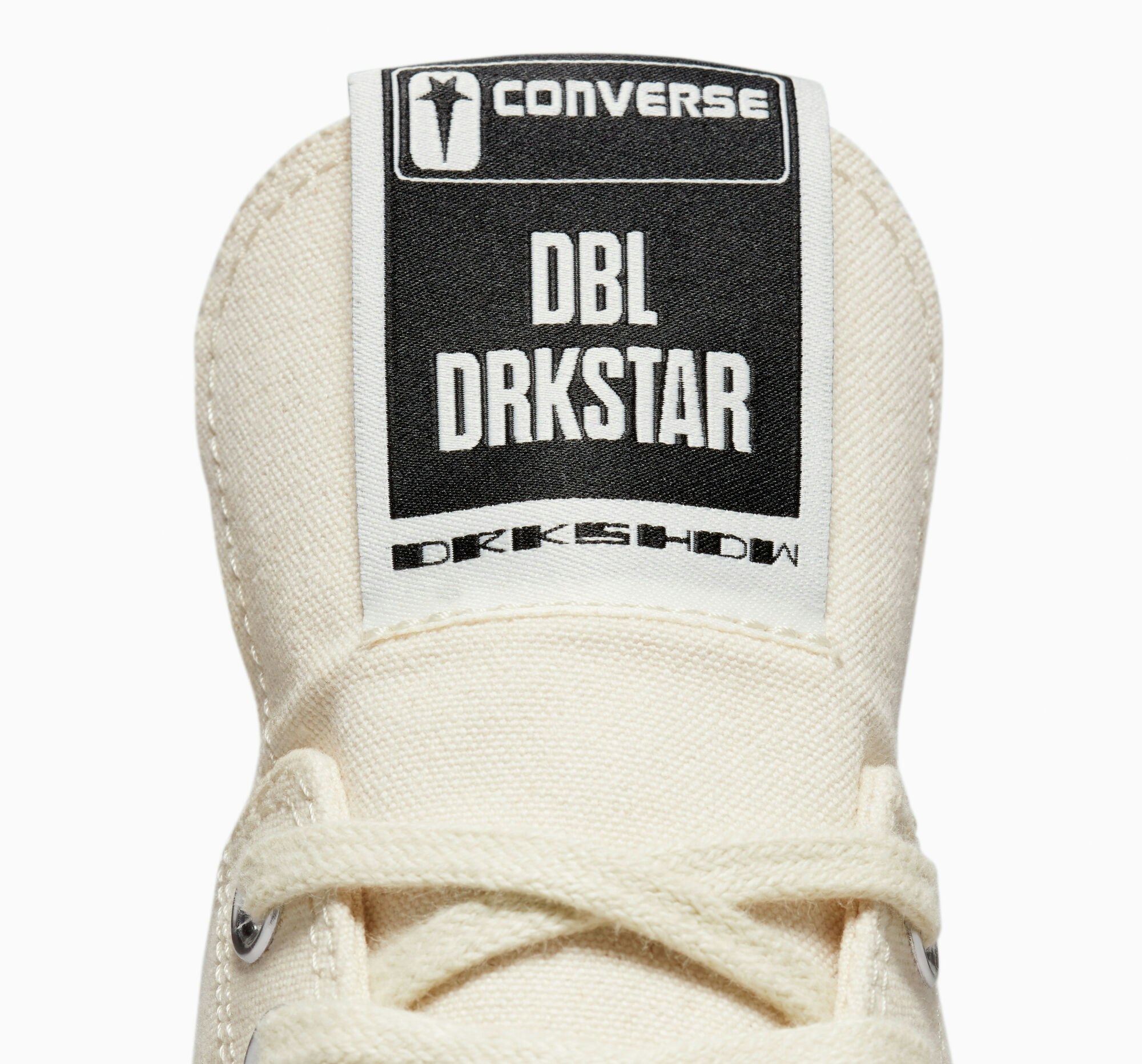 Rick Owens x Converse DBL Chuck 70 Low "DRKSHDW" (Cream)