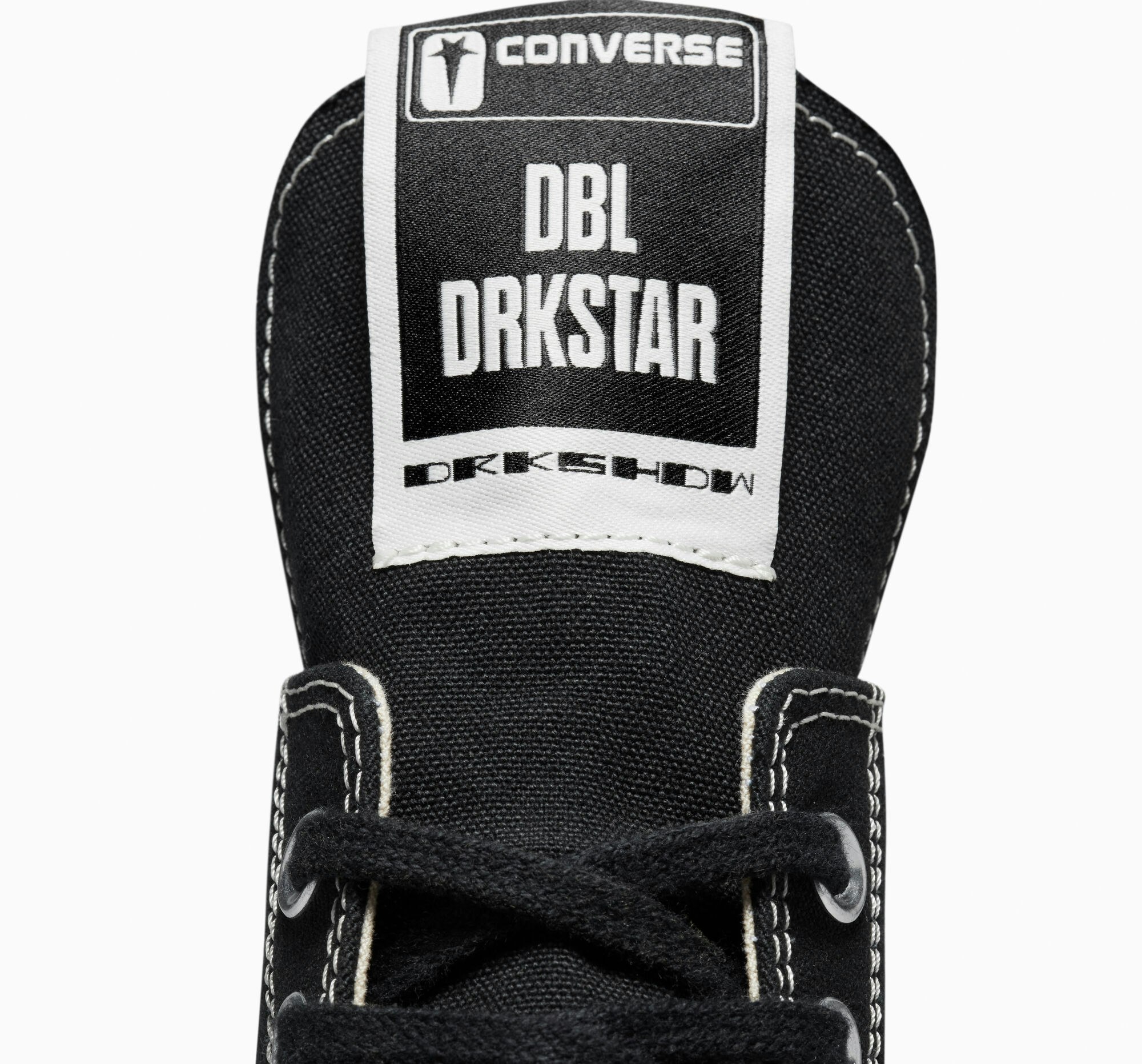 Rick Owens x Converse DBL Chuck 70 Hi "DRKSHDW" (Black)