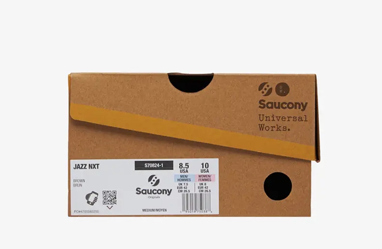 Universal Works x Saucony Jazz NXT "Brown"