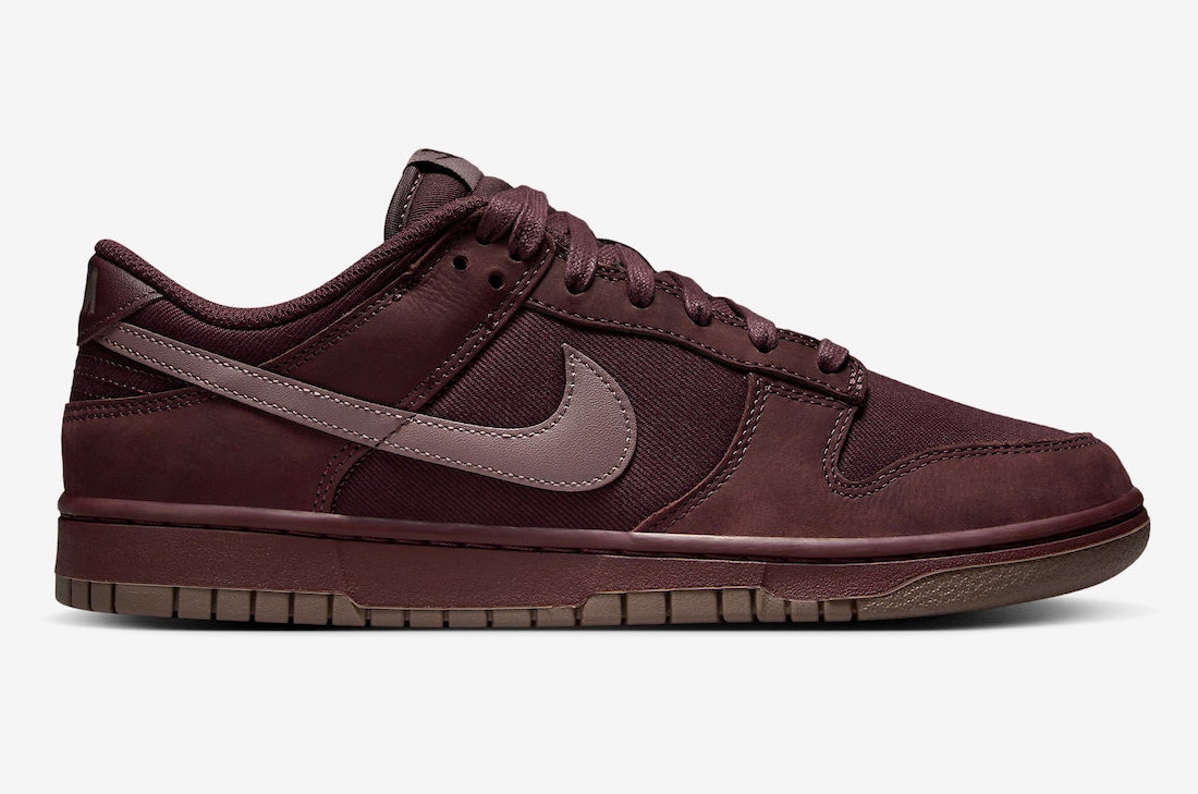 Nike Dunk Low PRM "Burgundy Crush"