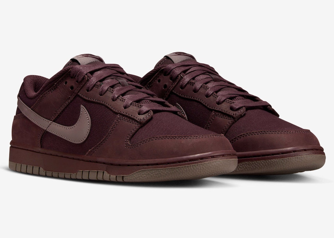 Nike Dunk Low PRM "Burgundy Crush"