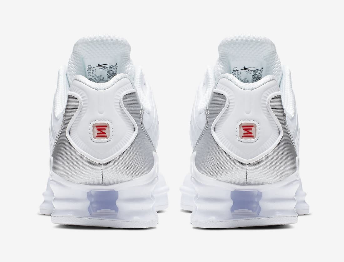 Nike Shox TL "Metallic White"