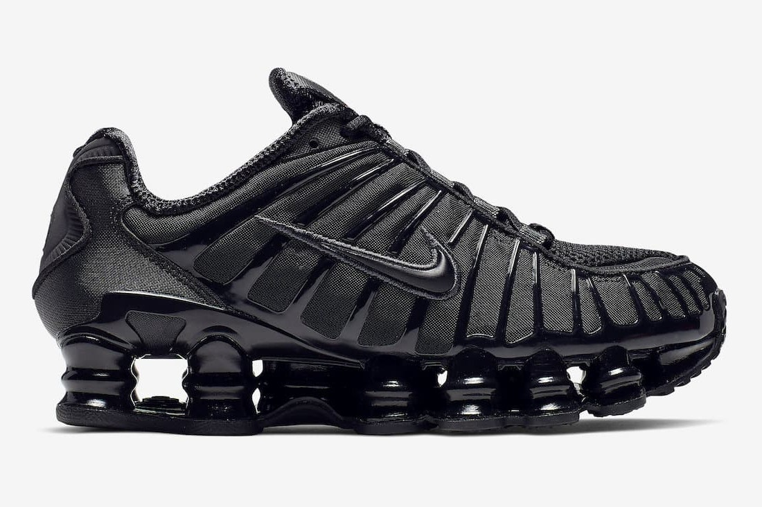 Nike Shox TL "Metallic Black"