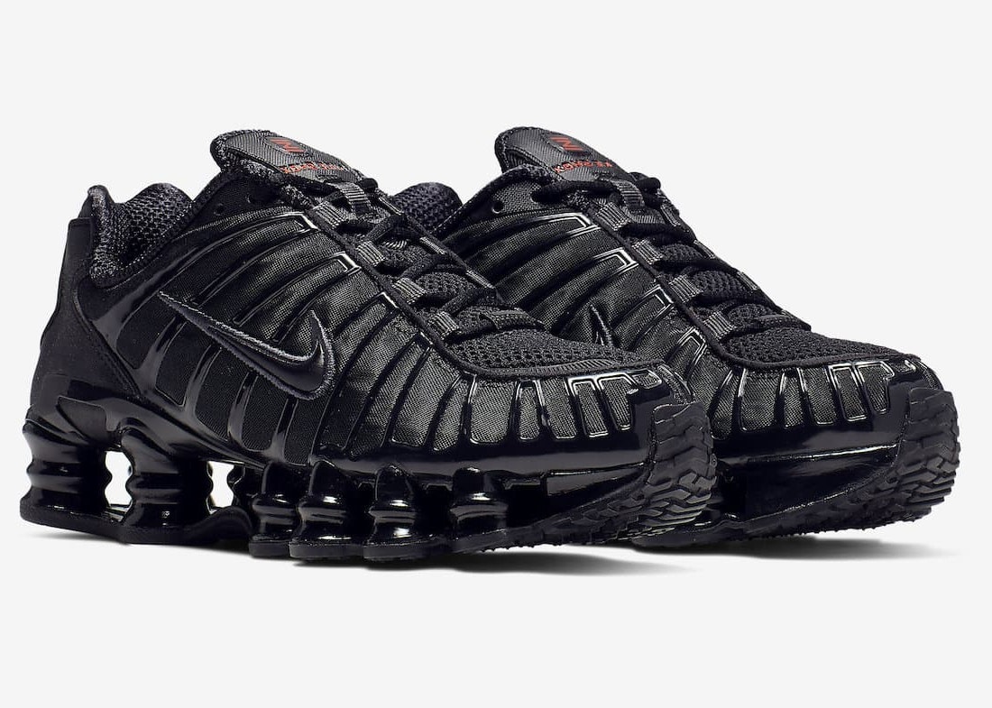 Nike Shox TL "Metallic Black"