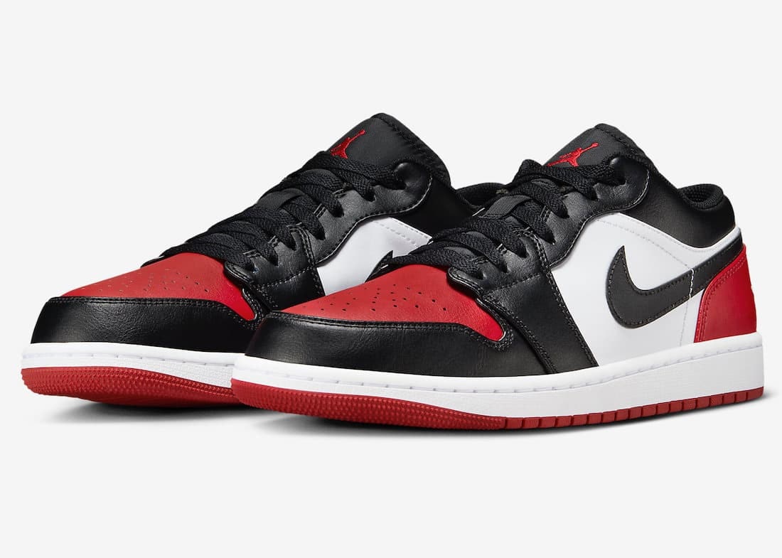 Air Jordan 1 Low "Bred Toe"