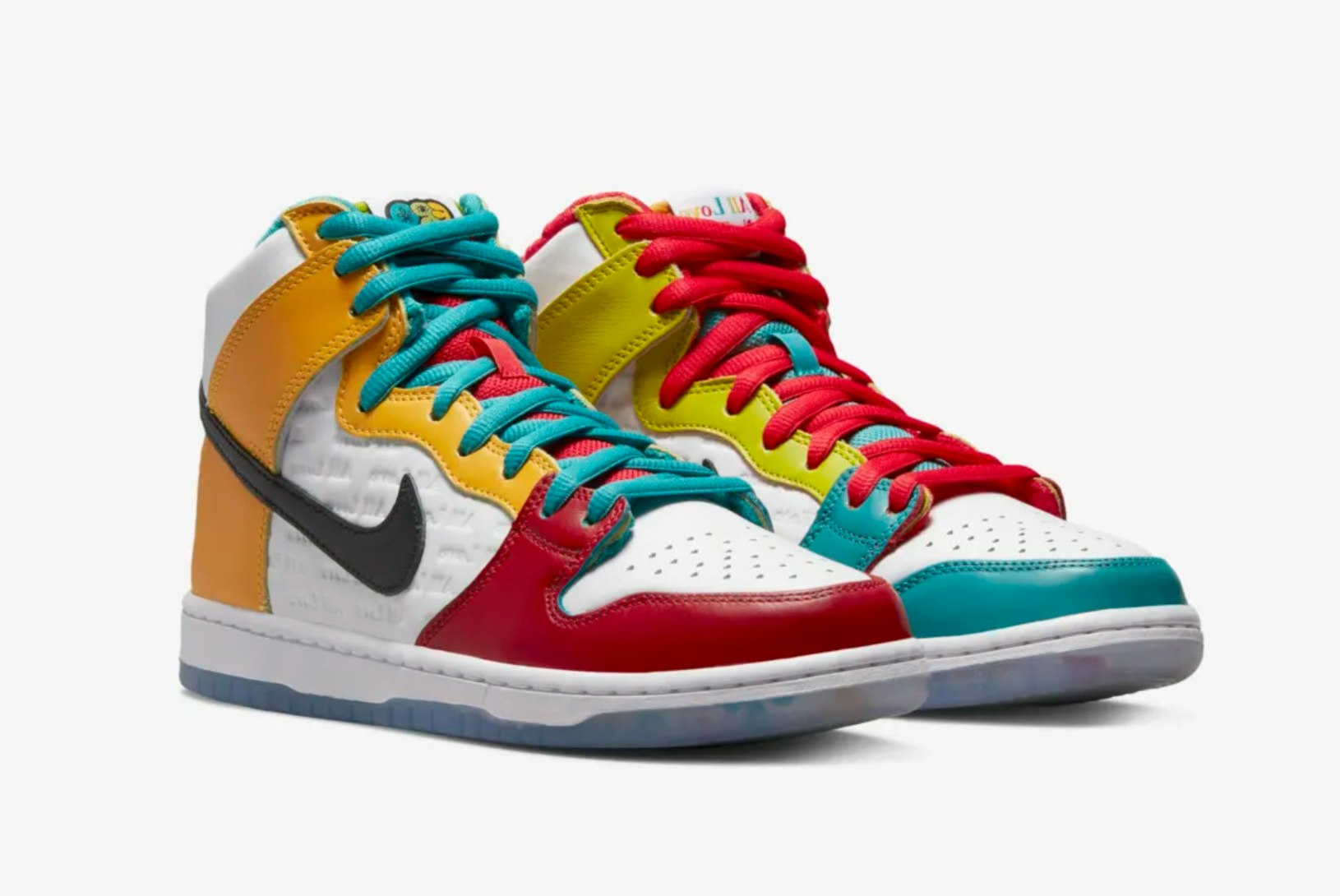 FroSkate x Nike SB Dunk High "All Love No Hate"