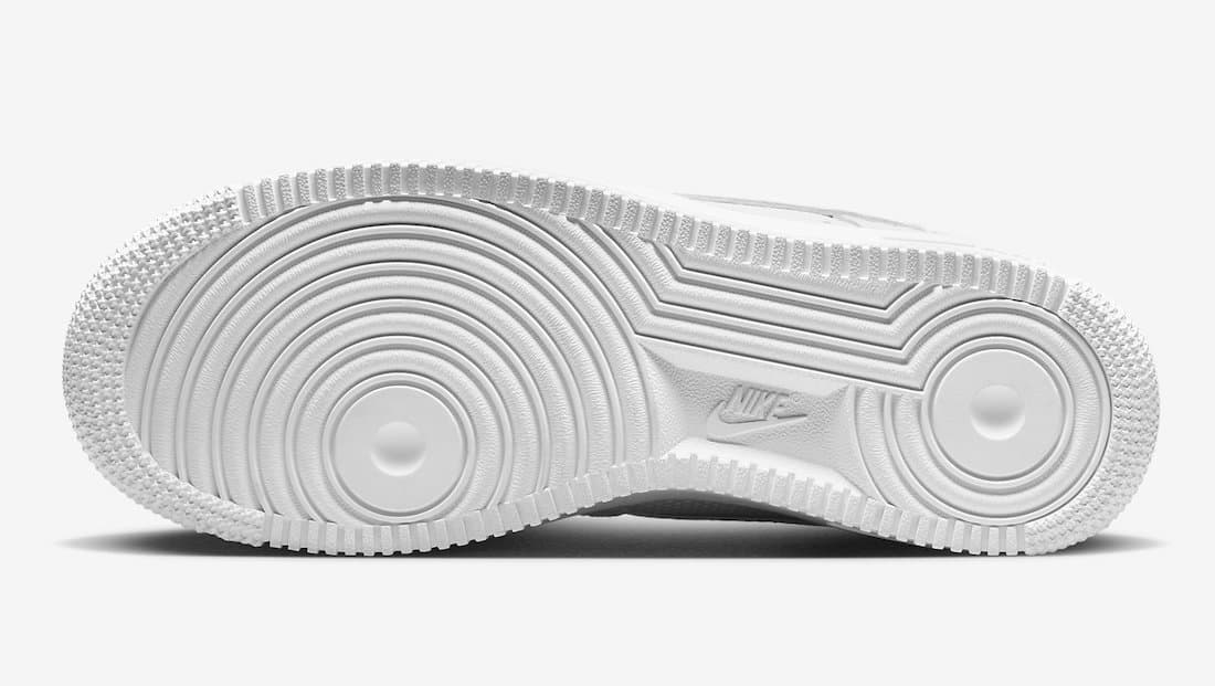 nike white on white air force 1