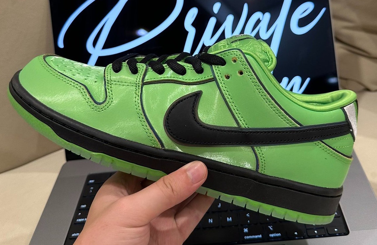 Powerpuff Girls x Nike SB Dunk Low "Buttercup"
