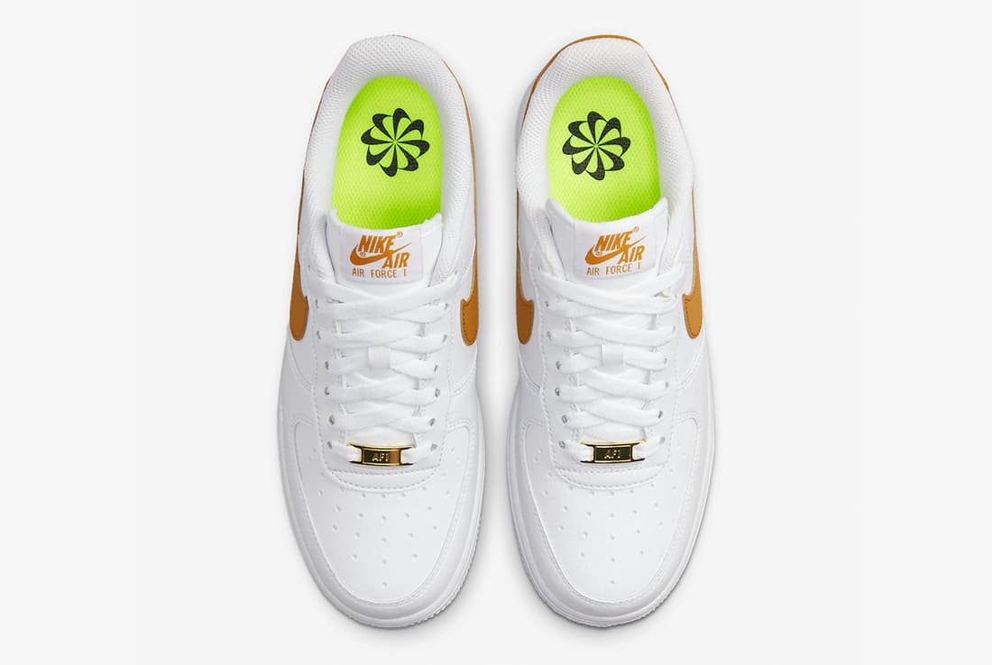 Nike Air Force 1 Next Nature "Gold Suede"