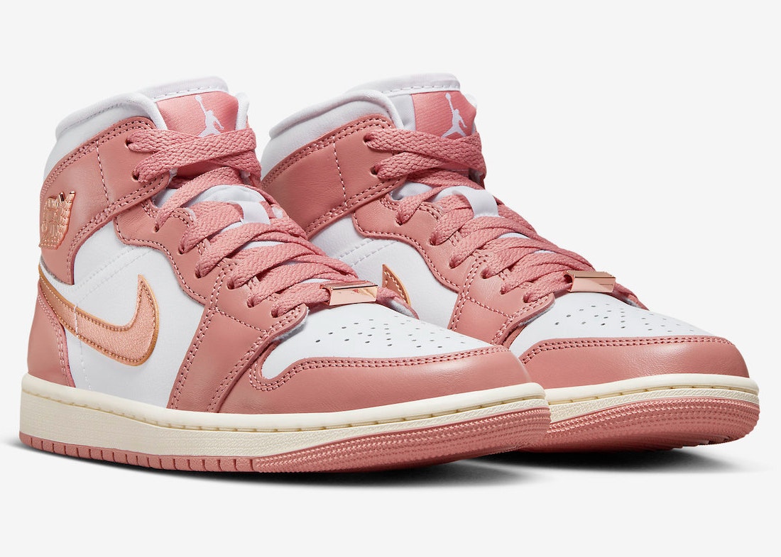 Air Jordan 1 Mid SE "Red Stardust"