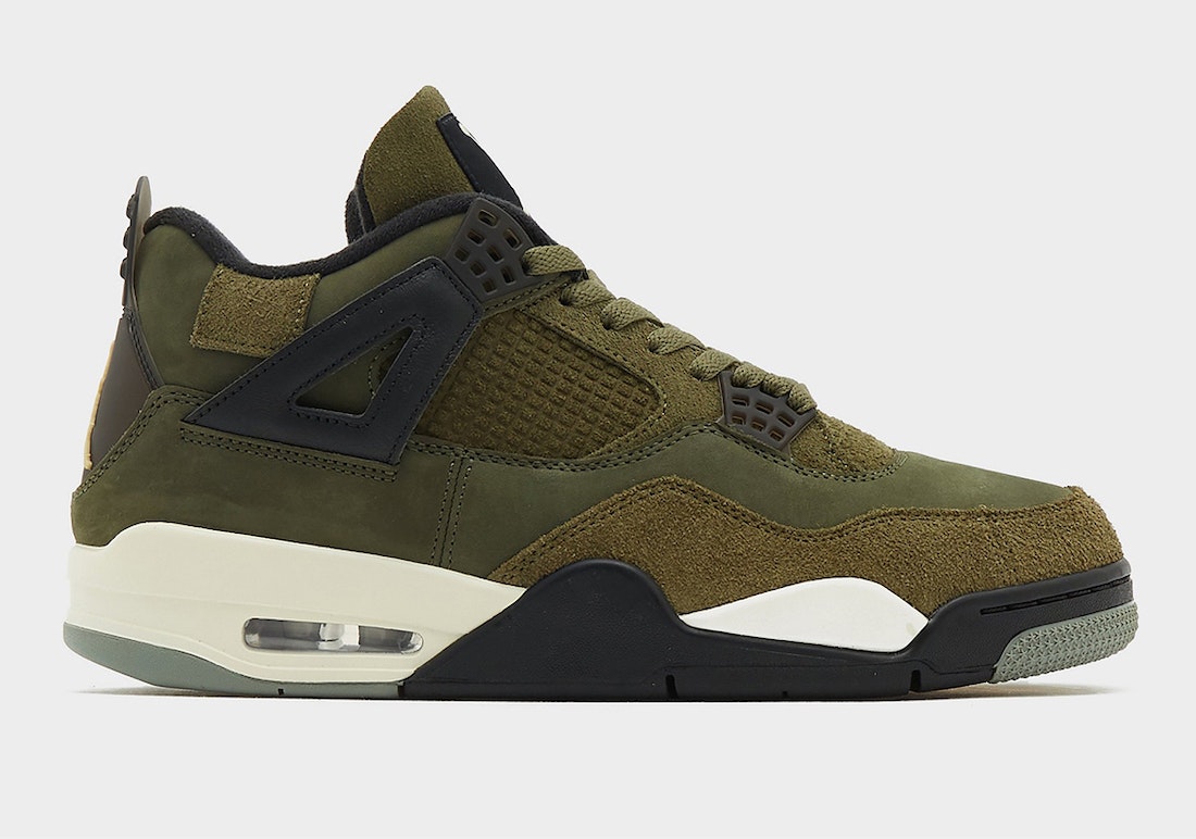 Air Jordan 4 Craft "Medium Olive"