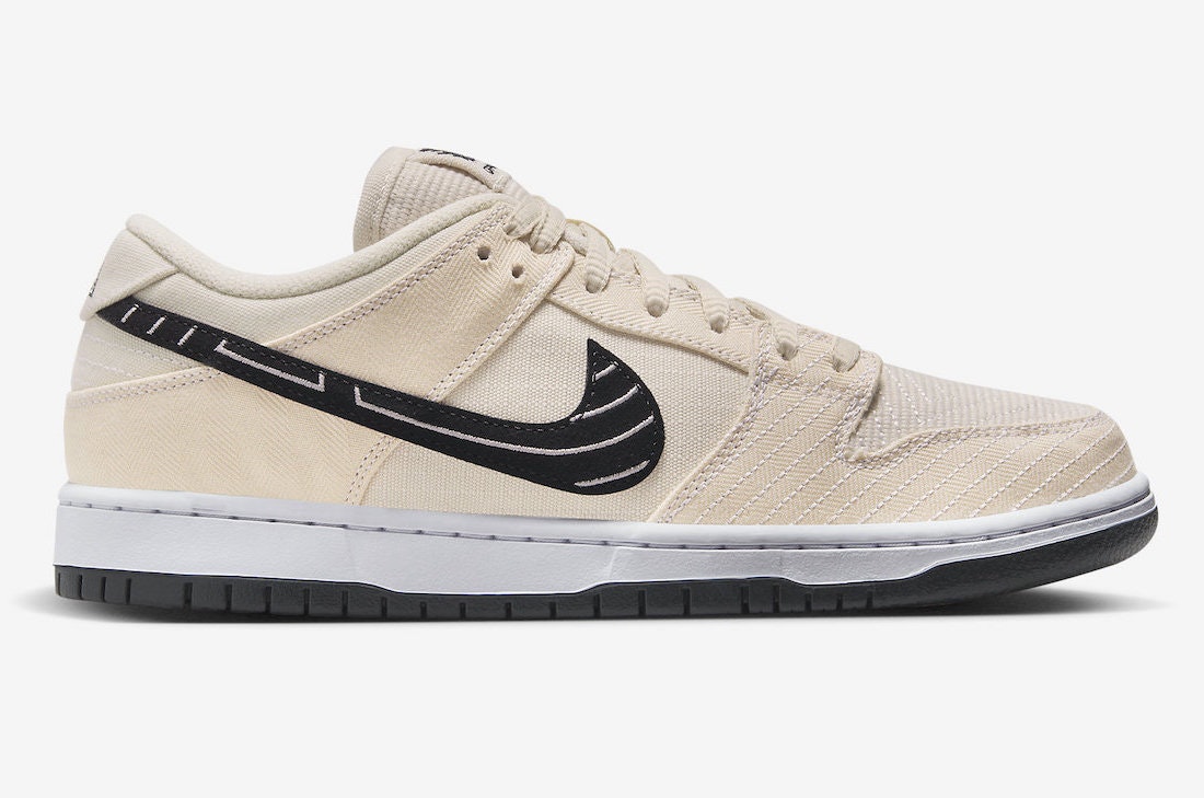 Albino & Preto x Nike SB Dunk Low "Fossil"