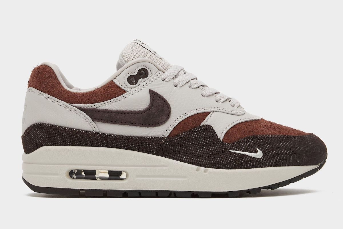 size? x Nike Air Max 1 "Knit Brown"