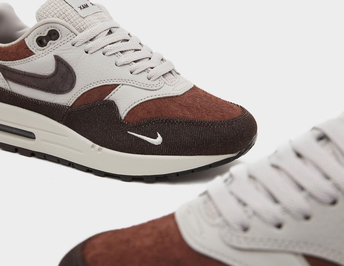size? x Nike Air Max 1 "Knit Brown"