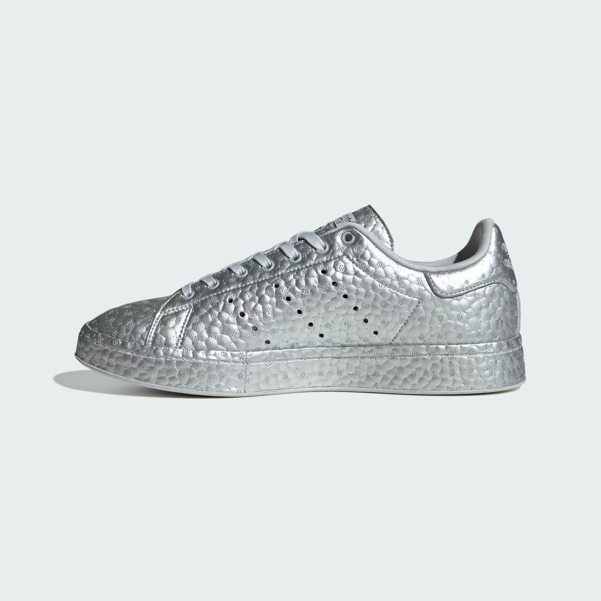 Adidas originals stan smith womens silver online