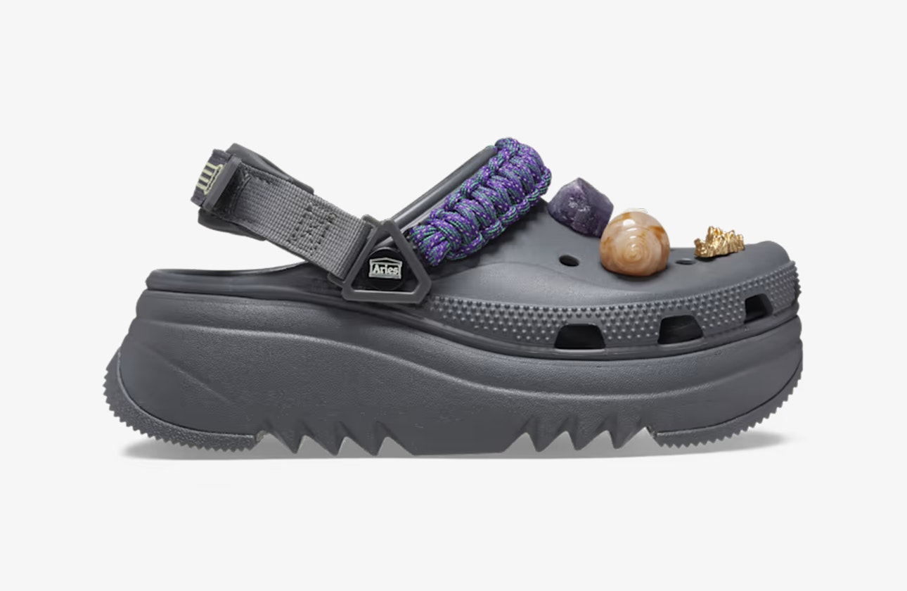 Aries x Crocs Classic Hiker Xscape Clog "Slate Grey"