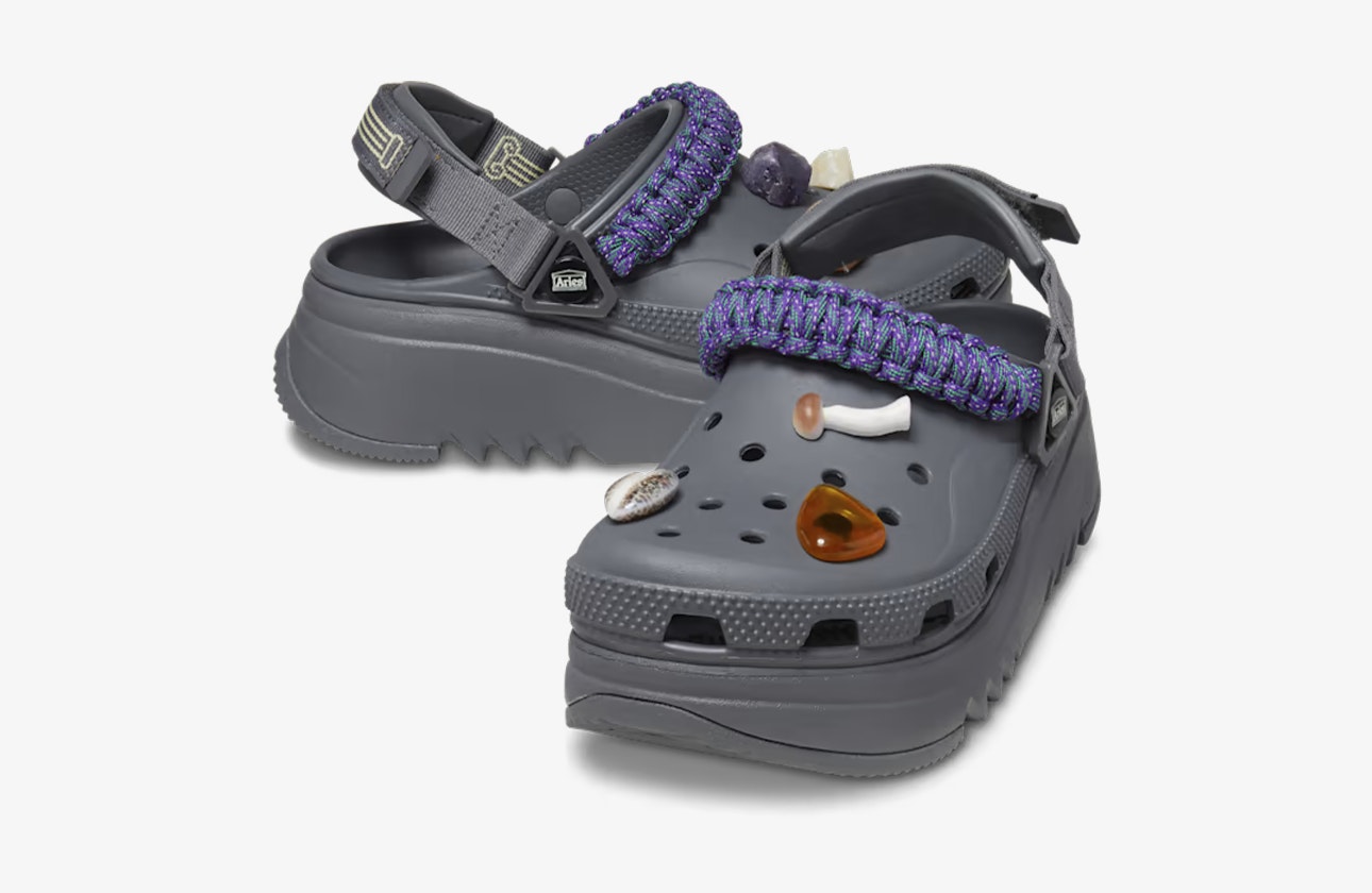 Aries x Crocs Classic Hiker Xscape Clog "Slate Grey"