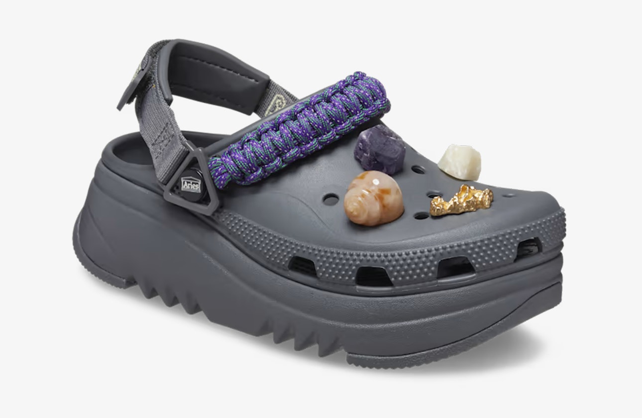 Aries x Crocs Classic Hiker Xscape Clog "Slate Grey"