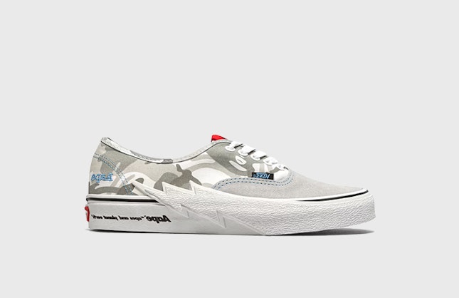 AAPE x Vans Authentic Bolt "Wolf Grey"