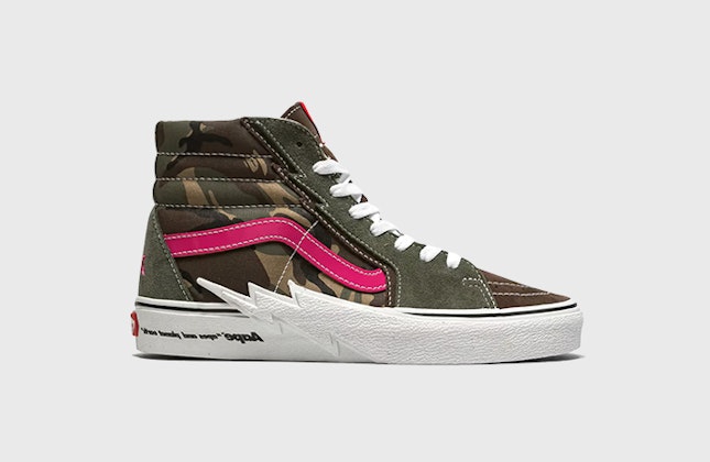 AAPE x Vans Sk8-Hi "Green Camo" AAPE x Vans Sk8-Hi "Green Camo"